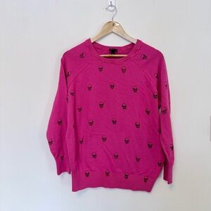 Pink Skulls Sweater